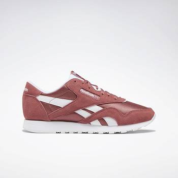 Reebok Classic Nylon Ruzove - Damske Tenisky